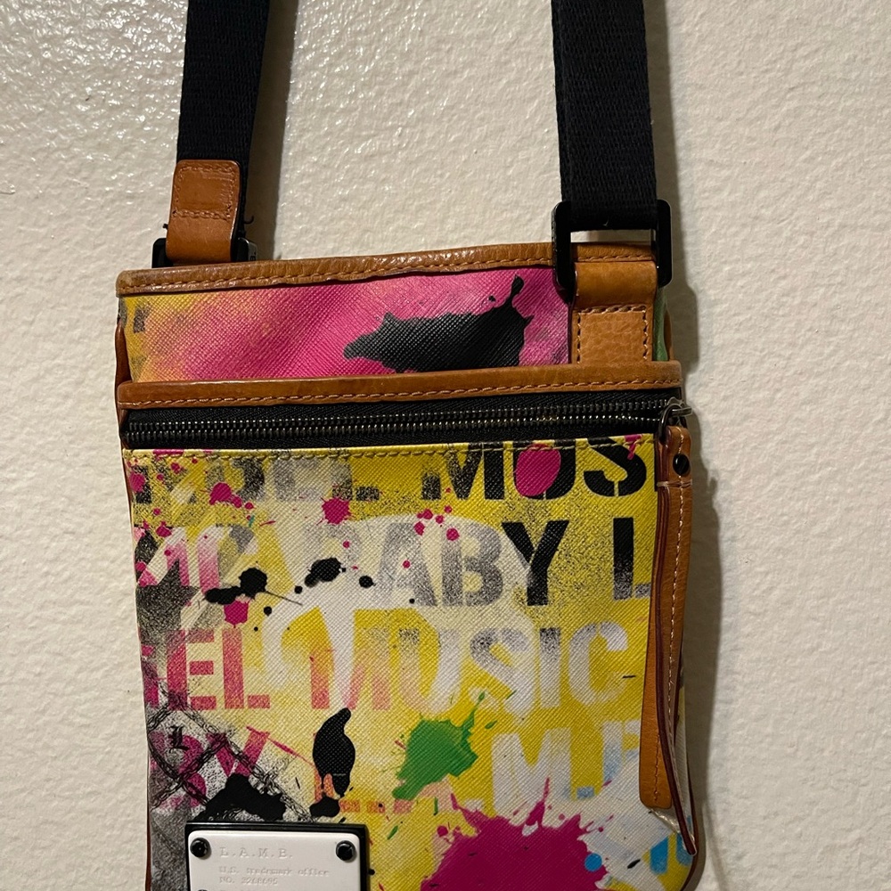 L A M B Colorful Crossbody Bag